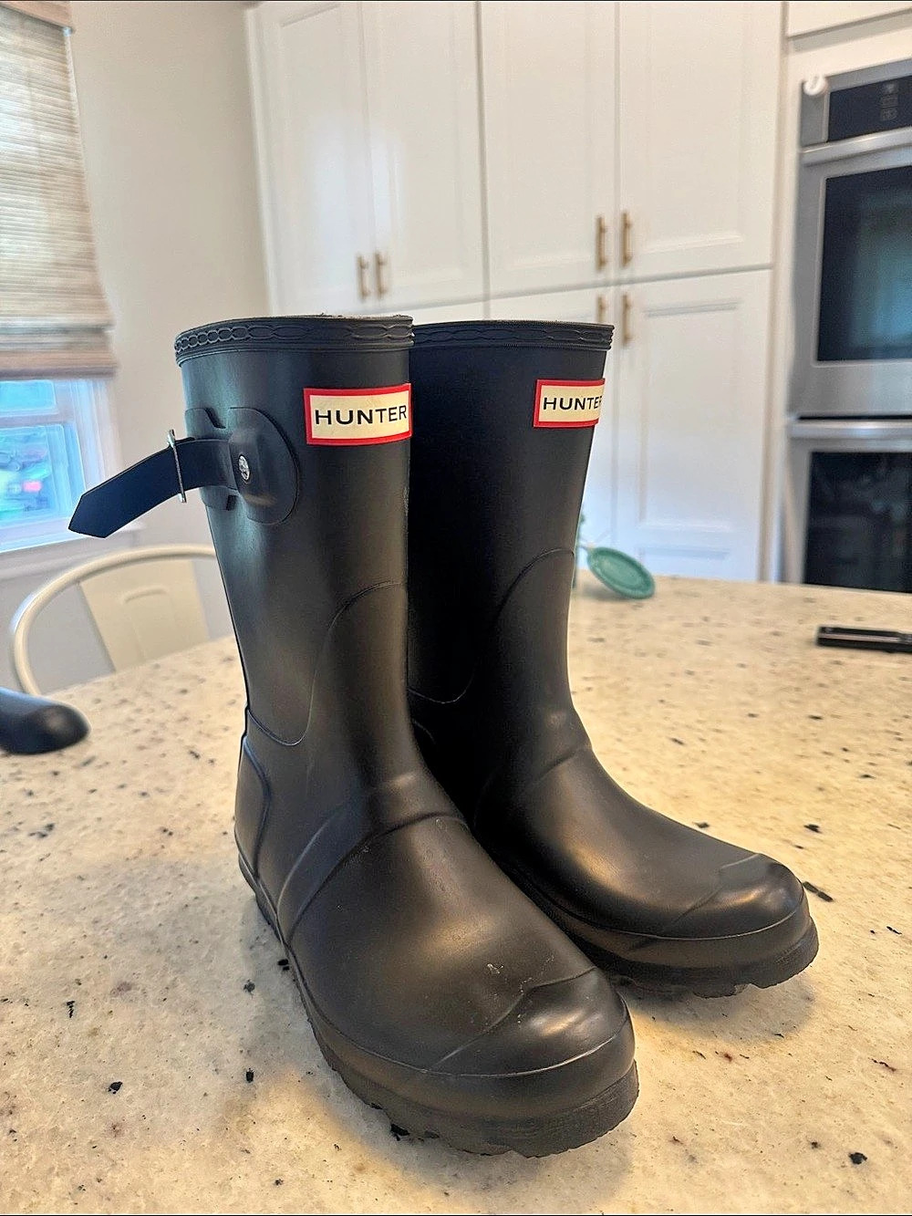Hunter Original Short Rain Boots Black